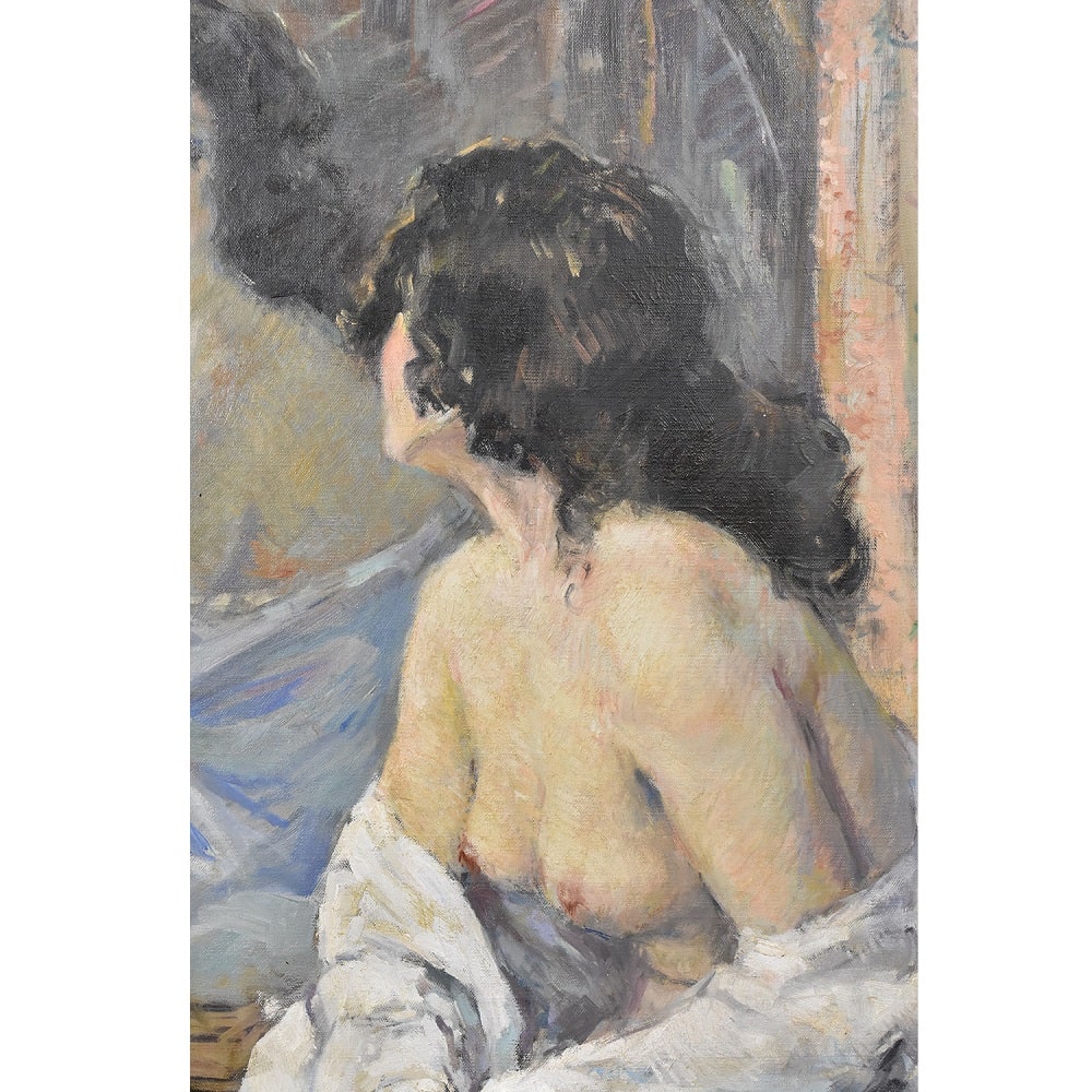 a1QN391 antique painting art deco nude woman oil painting.jpg